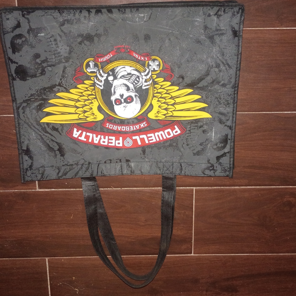 Powell Peralta Black Tote Bag